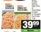 SuperSpar Mccain - straight cut potato chips or crinkle cut potato chips offer