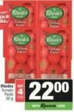 SuperSpar Rhodes - tomato paste offer