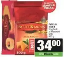 SuperSpar Spaghetti or macaroni offer