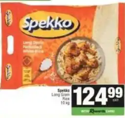 SuperSpar Spekko - long grain parboiled white rice offer
