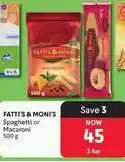 Makro Spaghetti or macaroni offer