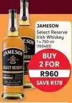 Makro Jameson - select reserve irish whiskey (193483) offer