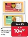 Makro Cheese hard offer