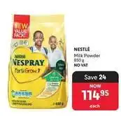 Makro Nestlé - milk powder offer