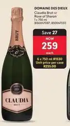 Makro Brut - claudia or rose of sharon 1 x 750 ml offer