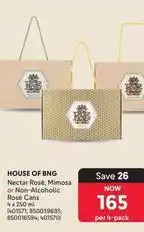 Makro Nectar rosé, mimosa or non-alcoholic rosé cans (401571 850039693 850016594 401570) offer