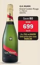 Makro Mumm - grand cordon rouge (365174) offer