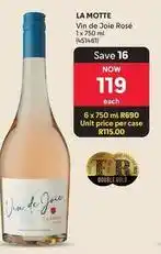 Makro La motte - vin de joie rosé 1 x 750 ml (451461) offer