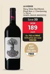 Makro Story teller red blend, pinot noir or chardonnay 1 x 750 ml (224815 294249 850032012) offer