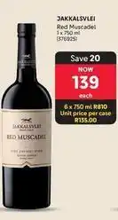 Makro Red muscadel 1 x 750 ml (576925) offer