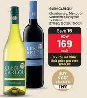 Makro Glen carlou - chardonnay, merlot or cabernet sauvignon offer