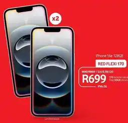 Makro Apple - iphone 16e 128gb offer