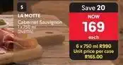 Makro La motte - cabernet sauvignon 1 x 750 ml (249314) offer