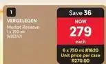 Makro Vergelegen - merlot reserve offer