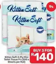 Pick n Pay Hypermarket Mini - 2-ply toilet tissue 9's offer