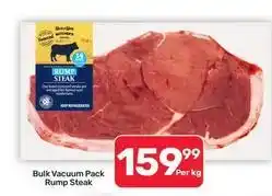 Pick n Pay Hypermarket Rump steak offer