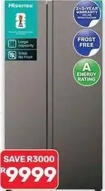 Pick n Pay Hypermarket Hisense - side by side fridge offer