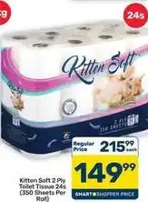 Pick n Pay Hypermarket 2 ply toilet tissue 24s offer
