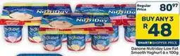 Pick n Pay Hypermarket Nutriday - danone nutriday low fat smooth yoghurt 6 x 100g offer