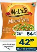 Pick n Pay Hypermarket Mccain - mixed veg offer