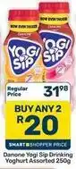Pick n Pay Hypermarket Danone - yogi sip drinking yoghurt offer