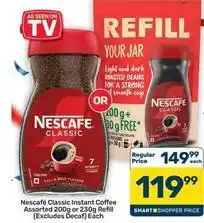 Pick n Pay Hypermarket Nescafé - classic instant coffee offer
