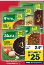 Pick n Pay Hypermarket Knorr - packet soup offer