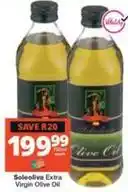 Checkers Extra virgin olive oil offer