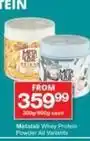 Checkers Whey protein powder offer