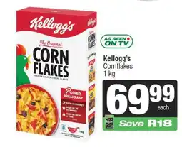 Spar Kellogg’s Cornflakes 1 kg offer