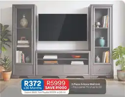 OK Furniture 3-Piece Arizona Wall Unit offer