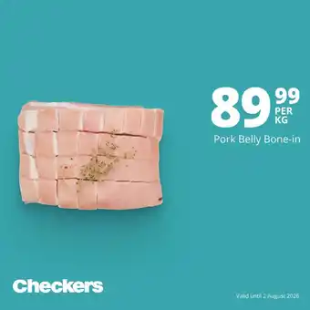 Pork Belly Bone-in