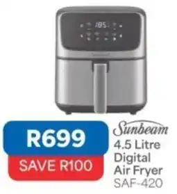 OK Furniture Sunbeam 4.5 Litre Digital Air Fryer offer