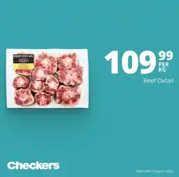 Checkers Beef Oxtail offer