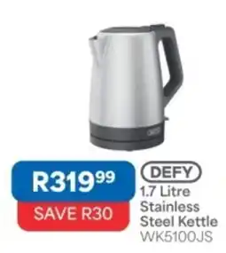 OK Furniture DEFY Stainless Steel Kettle offer