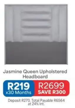 OK Furniture Jasmine Queen Upholstered Headboard offer