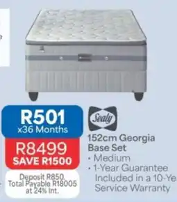OK Furniture Sealy 152cm Georgia Base Set offer