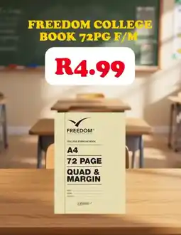Check Save Freedom College Book offer