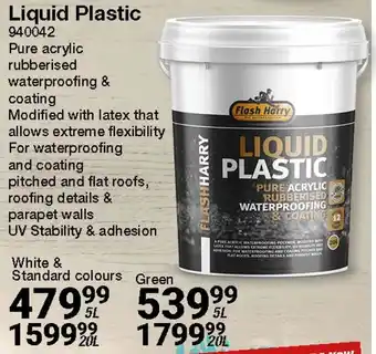 Liquid Plastic Flash Harry