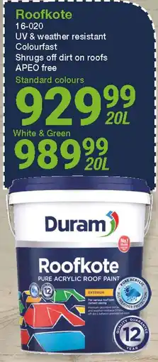 Mica Duram Roofkote offer