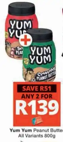 Checkers Hyper Yum Yum Peanut Butter offer