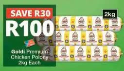 Checkers Hyper Goldi Premium Chicken Polony offer