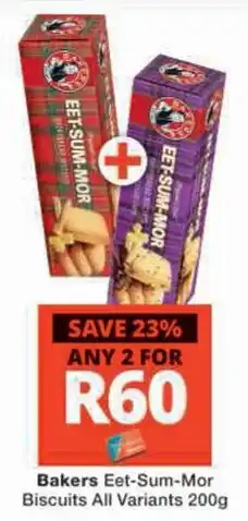 Checkers Hyper Bakers Eet-Sum-Mor Biscuits offer