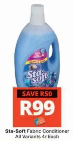 Checkers Hyper Sta-Soft Fabric Conditioner offer