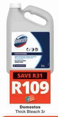 Checkers Hyper Domestos Thick Bleach offer