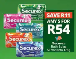 Checkers Hyper Securex Bath Soap offer