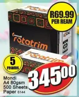 A5 Cash & Carry Mondi rotatrim Paper offer
