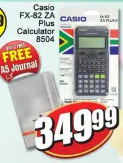 A5 Cash & Carry Casio FX-82 ZA Plus Calculator offer