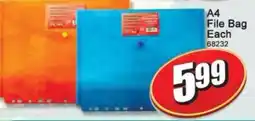 A5 Cash & Carry A4 File Bag offer