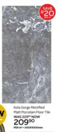 CTM Kola Gorge Rectified Matt Porcelain Floor Tile offer